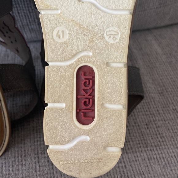 Rieker sling back platform sandal women’s size 41 - Picture 7 of 7